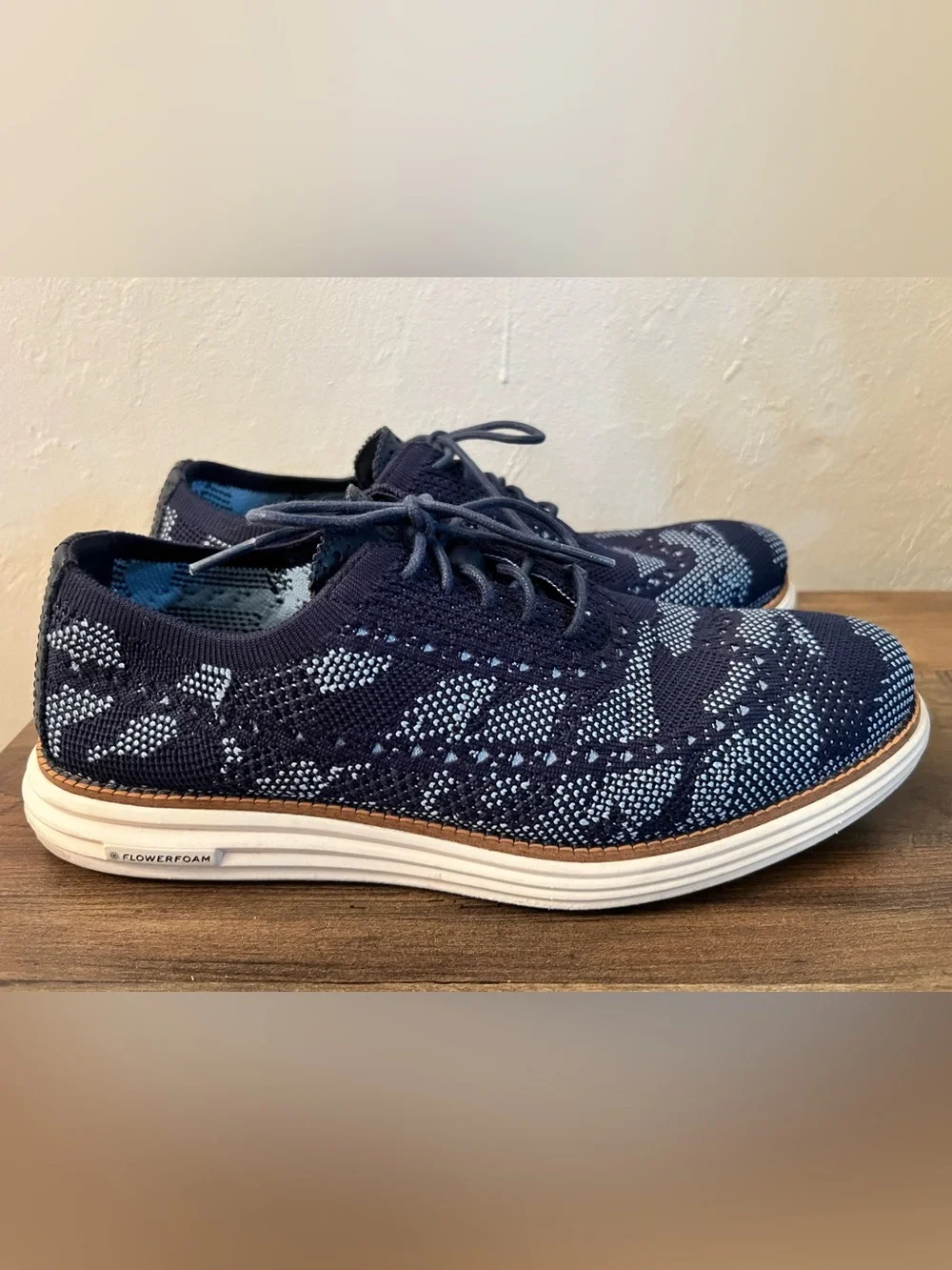 Cole Haan Blue ØriginalGrand Remastered Wingtip Oxford
